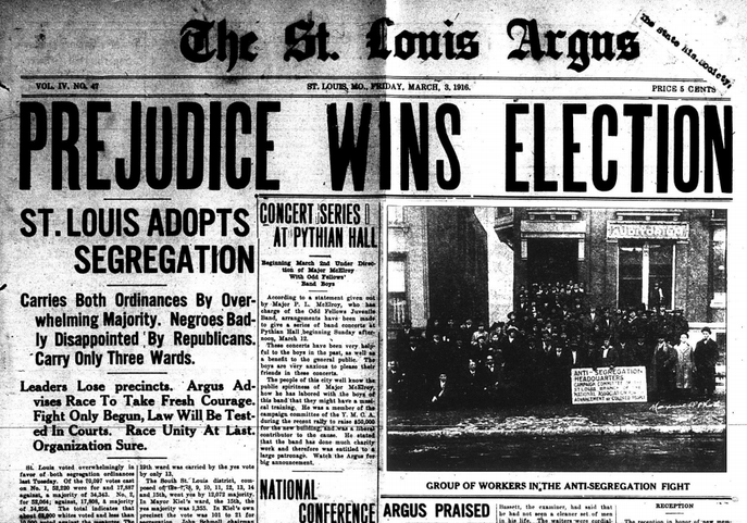 110 Years Ago St. Louis Made Racist History