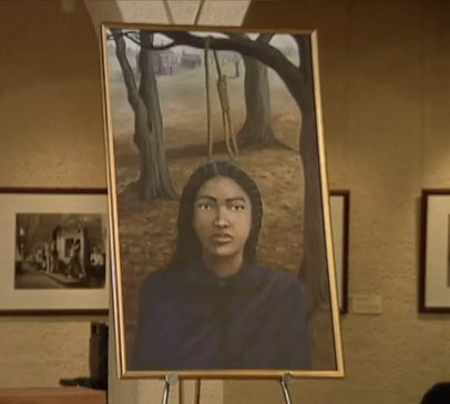 Maragret Bush Wilson commissioned Solomon Thurman to create this rendering of Celia (photo credit: celianewsomlegacyfoundation.org))