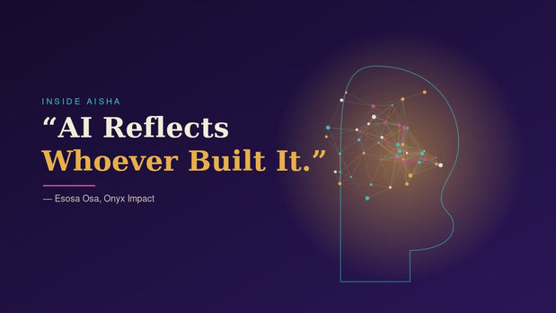 "AI Reflects Whoever Built It": Inside AiSHA - An AI Centered Around Black People