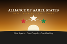Alliance of Sahel States (aka AES) stars representing each country